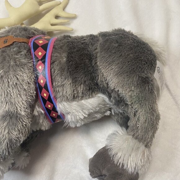 Disney Store Frozen On Ice Sven 16” Plush Stuffed Animal Toy Reindeer - Picture 8 of 12